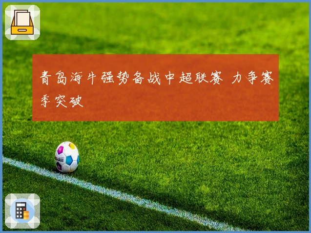青岛海牛强势备战中超联赛 力争赛季突破